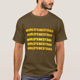 Världens bästa pappa t-shirt