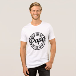 Världens bästa pappa t shirt