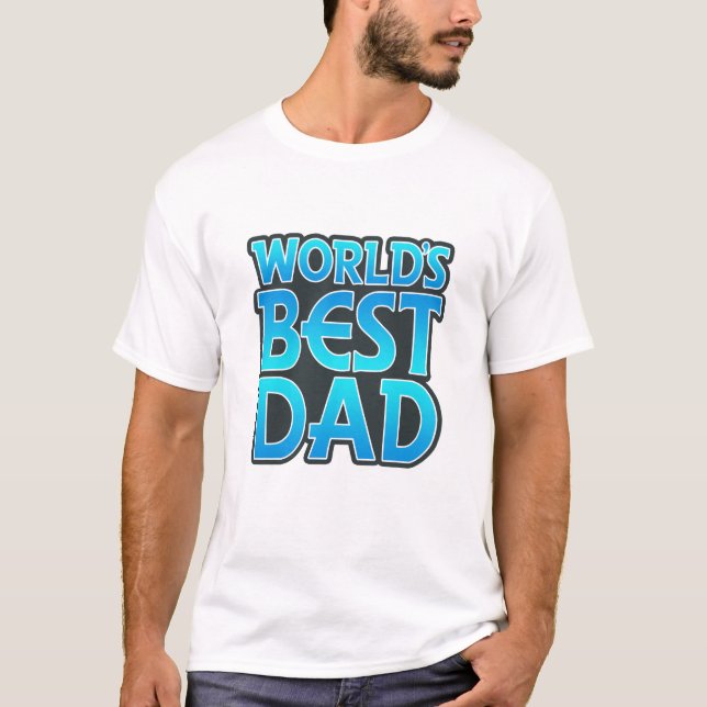 Världens bästa Pappa T-shirt (Framsida)
