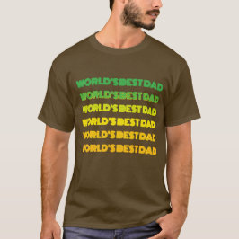 Världens bästa pappa t-shirt