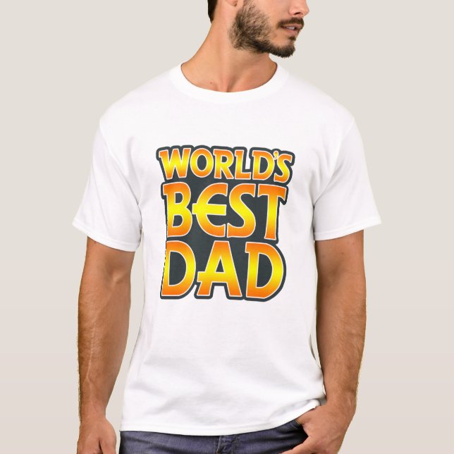 Världens bästa Pappa Tee (Framsida)