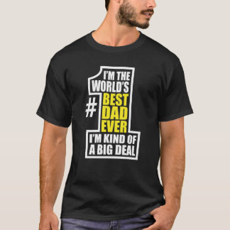 Världens bästa Pappa Tee Shirt