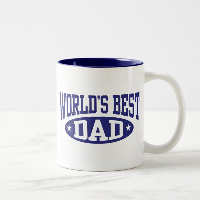 Världens bästa Pappa Två-Tonad Mugg (Höger)