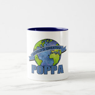Världens Bästa Pappa Två-Tonad Mugg