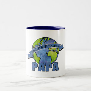 Världens Bästa Pappa Två-Tonad Mugg