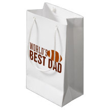 Världens bästa Pappa-typografi-fotboll | Gift Bag