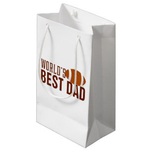 Världens bästa Pappa-typografi-fotboll   Gift Bag