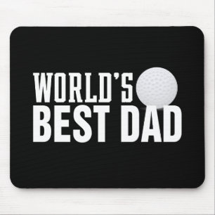 Världens bästa Pappa-typografi Golf Musmatta
