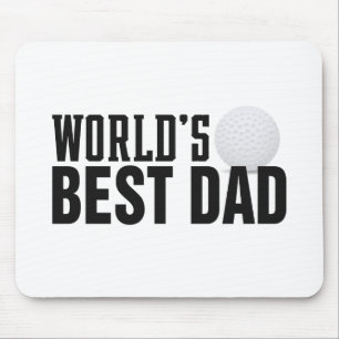 Världens bästa Pappa-typografi Golf Musmatta