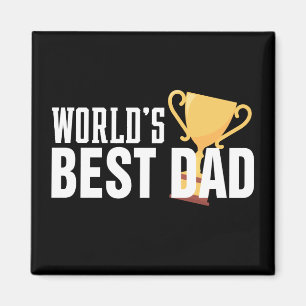 Världens bästa Pappa-typografi Magnet
