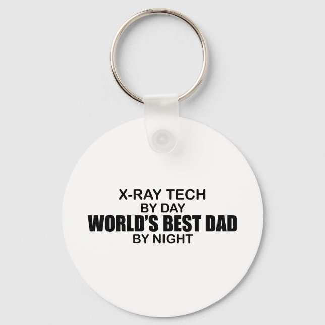 Världens bästa Pappa - X-Ray Tech Nyckelring (Framsida)