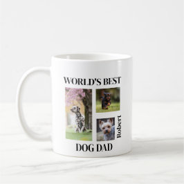 Världens bästa pappapresent med eget namn kaffemugg