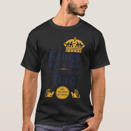 Världens bästa pappkungakrona fars dag t shirt