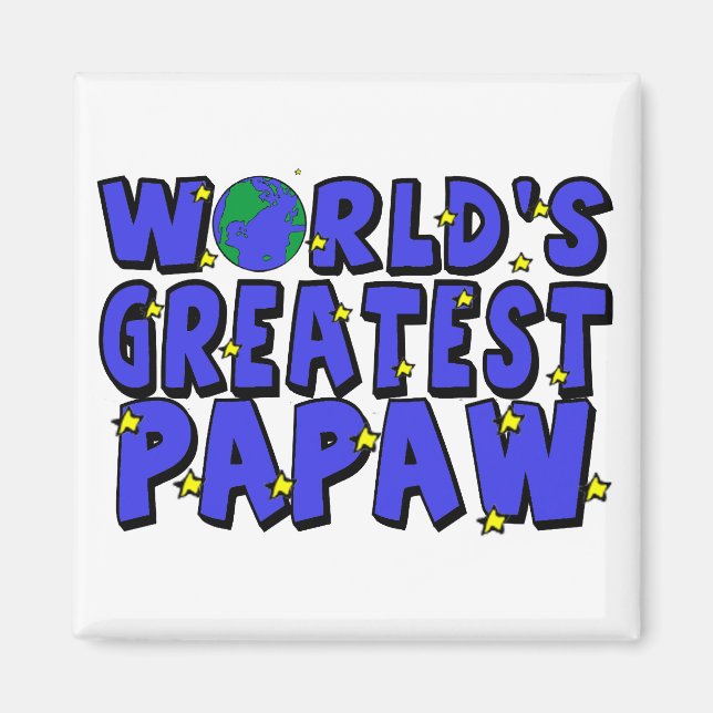Världens Bästa Pappsen Magnet (Framsidan)
