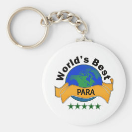 Världens bästa para nyckelring