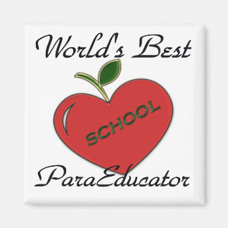 Världens bästa paraEducator Magnet