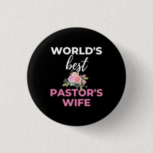 Världens bästa pastors fru knapp