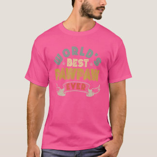Världens bästa Pawpaw någonsin Grandpadad Manar T Shirt