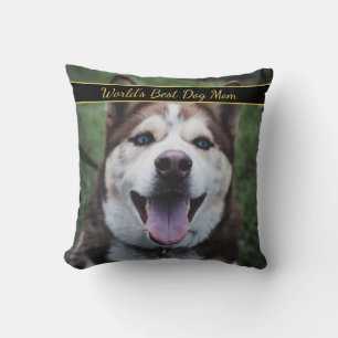 Världens bästa Pet-foto i Hund Kudde