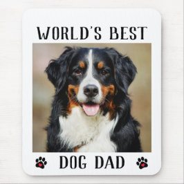 Världens bästa Pet-foto i Hund Tass avtryck Pappa Musmatta