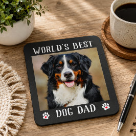 Världens bästa Pet-foto i Hund Tass avtryck Pappa Musmatta