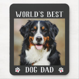 Världens bästa Pet-foto i Hund Tass avtryck Pappa Musmatta