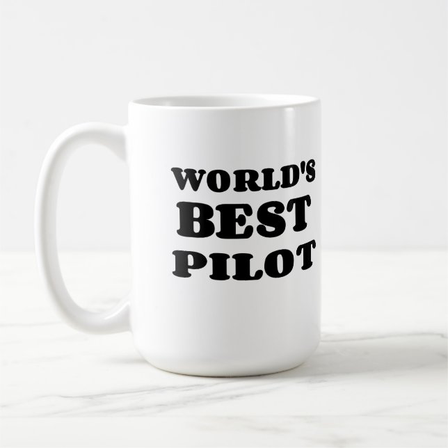 VÄRLDENS BÄSTA PILOT KAFFEMUGG (Vänster)