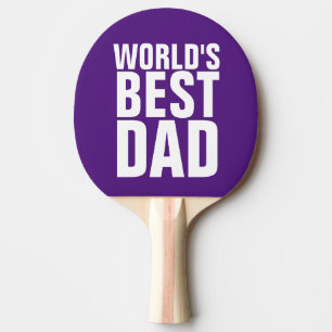 VÄRLDENS BÄSTA PING PONG PADDLE PAPPA PINGISRACKET