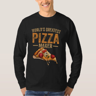 Världens bästa pizzatillverkare t shirt