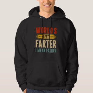 Världens Bästa Poffare Jag Menar Pappa Fars Dag Hoodie