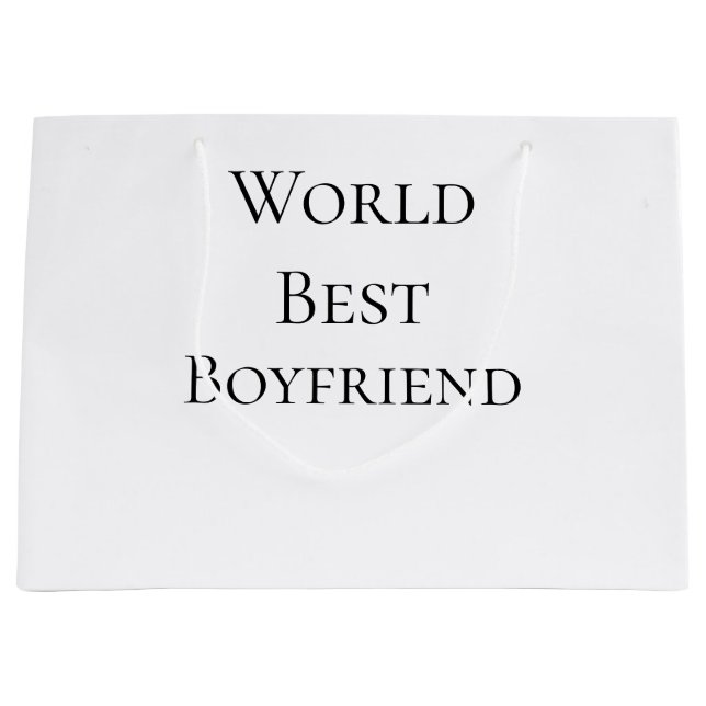 Världens bästa pojkvän make man valentine's day m (Framsidan)