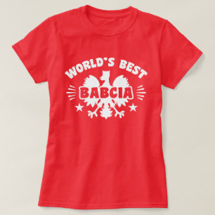 Världens bästa polska Babcia T Shirt