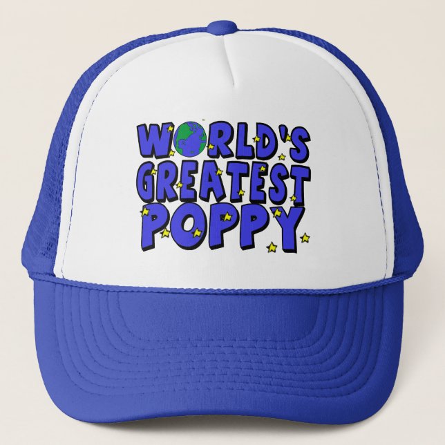 Världens Bästa Poppy Keps (Framsida)