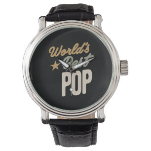 Världens bästa popup - Far och morfar-gåvor Armbandsur
