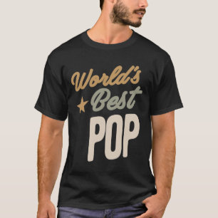 Världens bästa popup - Far och morfar-gåvor T Shirt