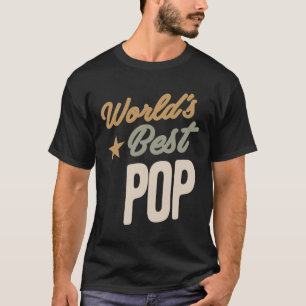 Världens bästa popup - Far och morfar-gåvor T Shirt