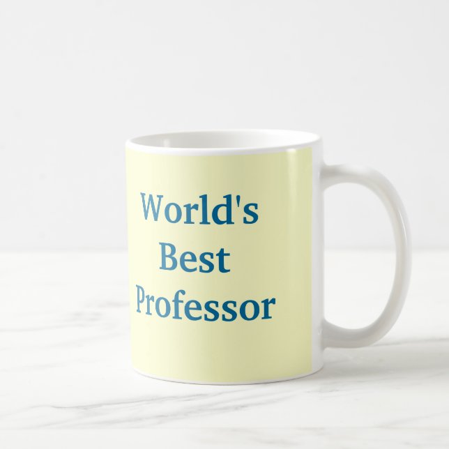 Världens bästa professor mugg (Höger)