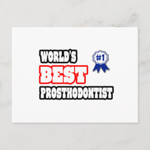 Världens bästa prosthodontist vykort