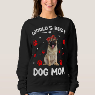 Världens bästa Pug Hund Funny Mors dag T Shirt