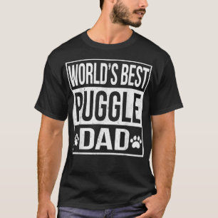 Världens bästa Puggle-pappa t-shirt