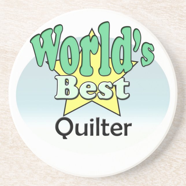 Världens bästa Quilter Underlägg Sandsten (Framsidan)