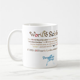 Världens bästa renmugg kaffemugg