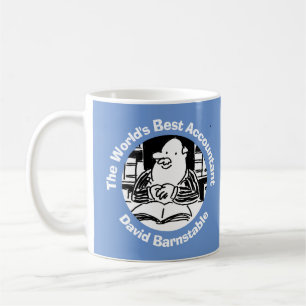 Världens bästa revisor kaffemugg