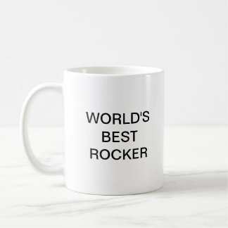 Världens bästa ROCKER-kaffe Mugg