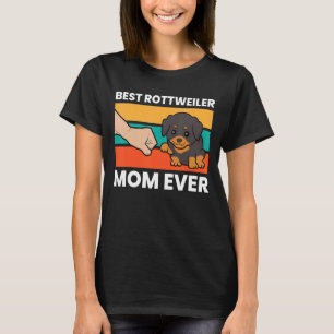 Världens bästa Rottie Mamma Bästa Rottweiler Mamma T Shirt
