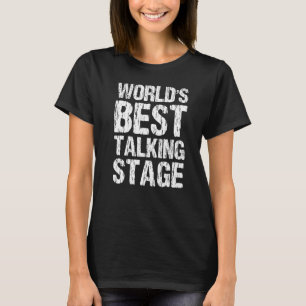 Världens bästa samtalsscen Funny Manar Women Appar T Shirt