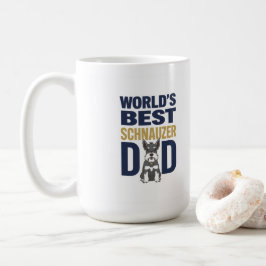 Världens bästa Schnauzerpappa Kaffemugg
