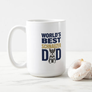 Världens bästa Schnauzerpappa Kaffemugg
