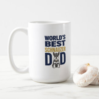 Världens bästa Schnauzerpappa Kaffemugg