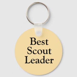 Världens bästa scoutledare nyckelring